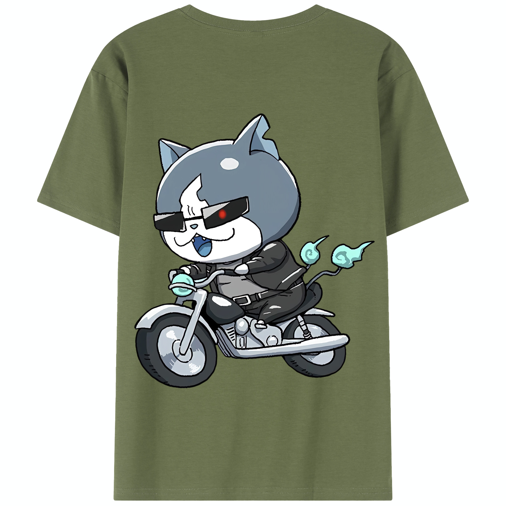 （画像用） 妖怪ウォッチ Yo-kai Watch 綿100％半袖Tシャツ（背面プリント）